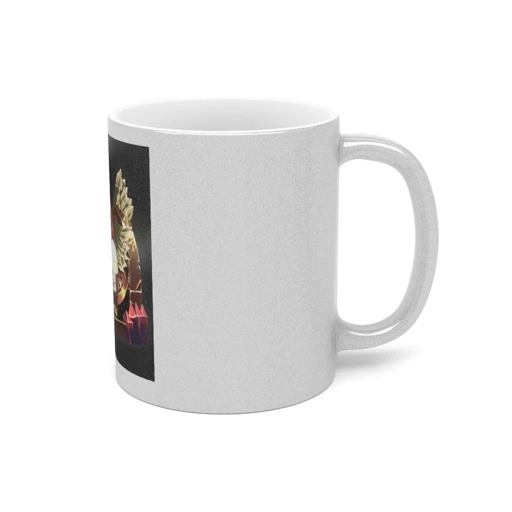 Skeleton Chest Metallic Mug (Silver / Gold)