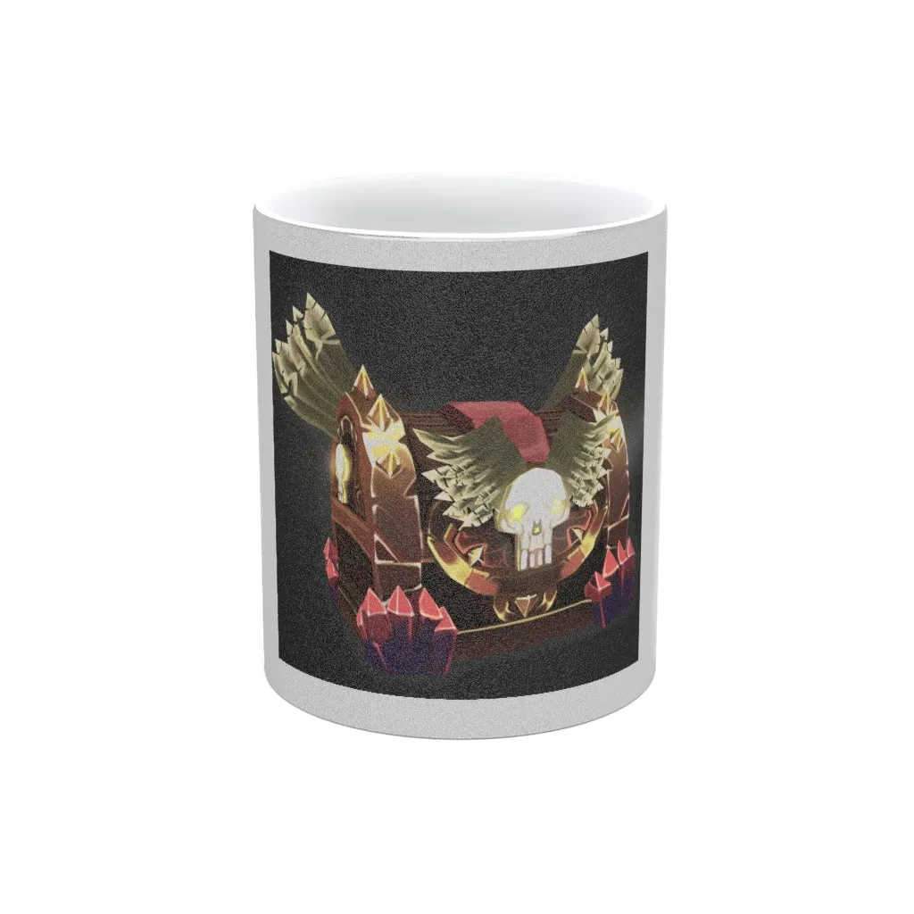 Skeleton Chest Metallic Mug (Silver / Gold)