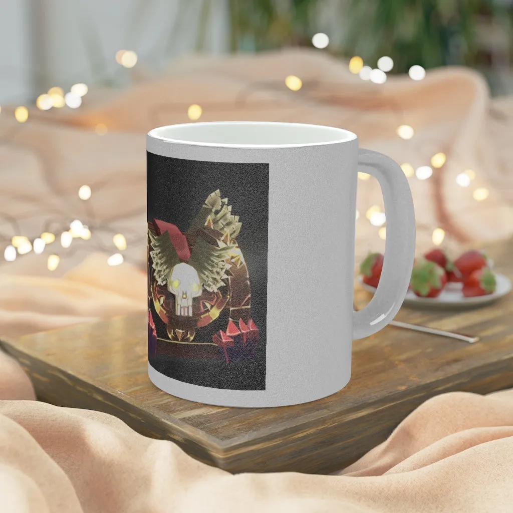 Skeleton Chest Metallic Mug (Silver / Gold)