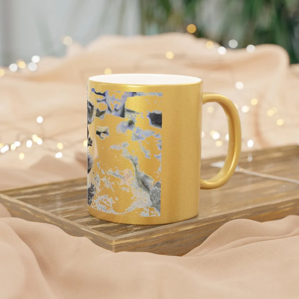 Snake Metallic Mug (Silver / Gold)