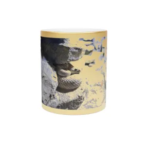 Snake Metallic Mug (Silver / Gold)