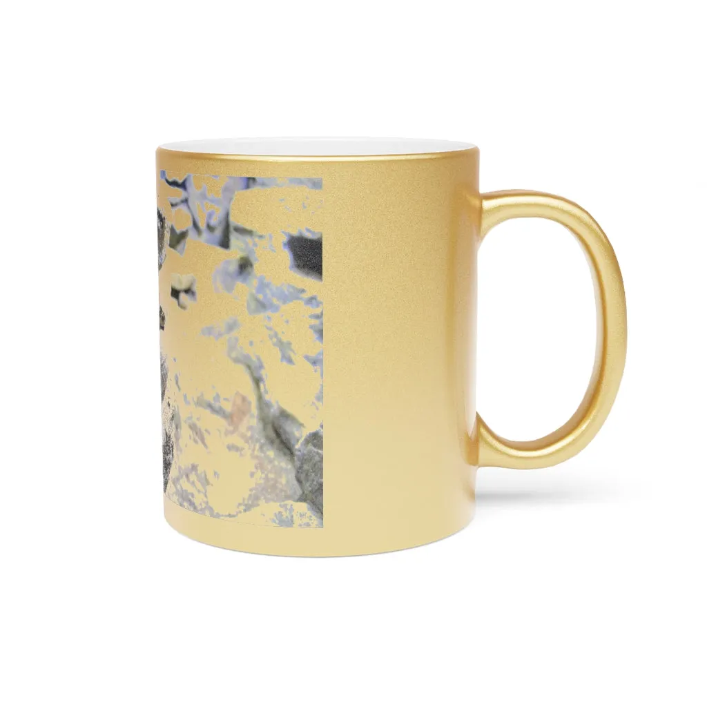 Snake Metallic Mug (Silver / Gold)