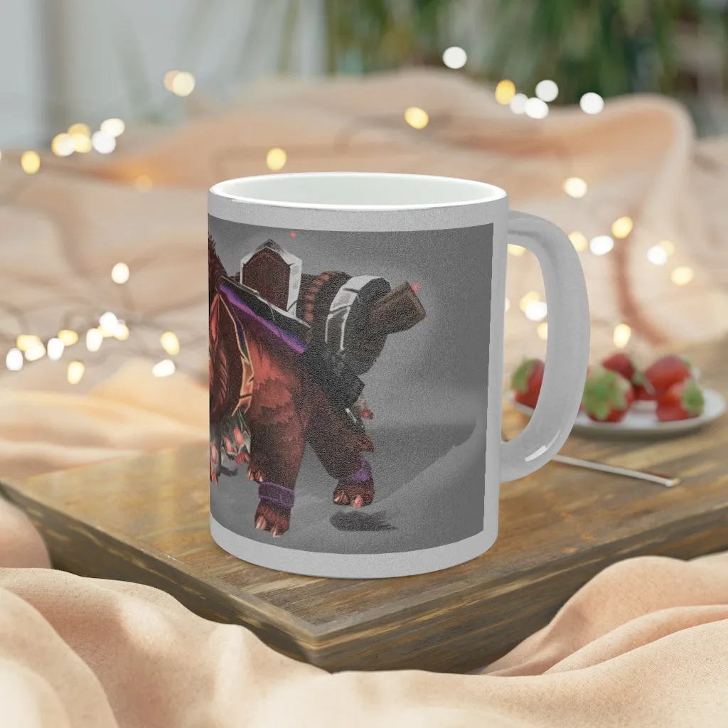 Spam the Death Mount Metallic Mug (Silver / Gold)