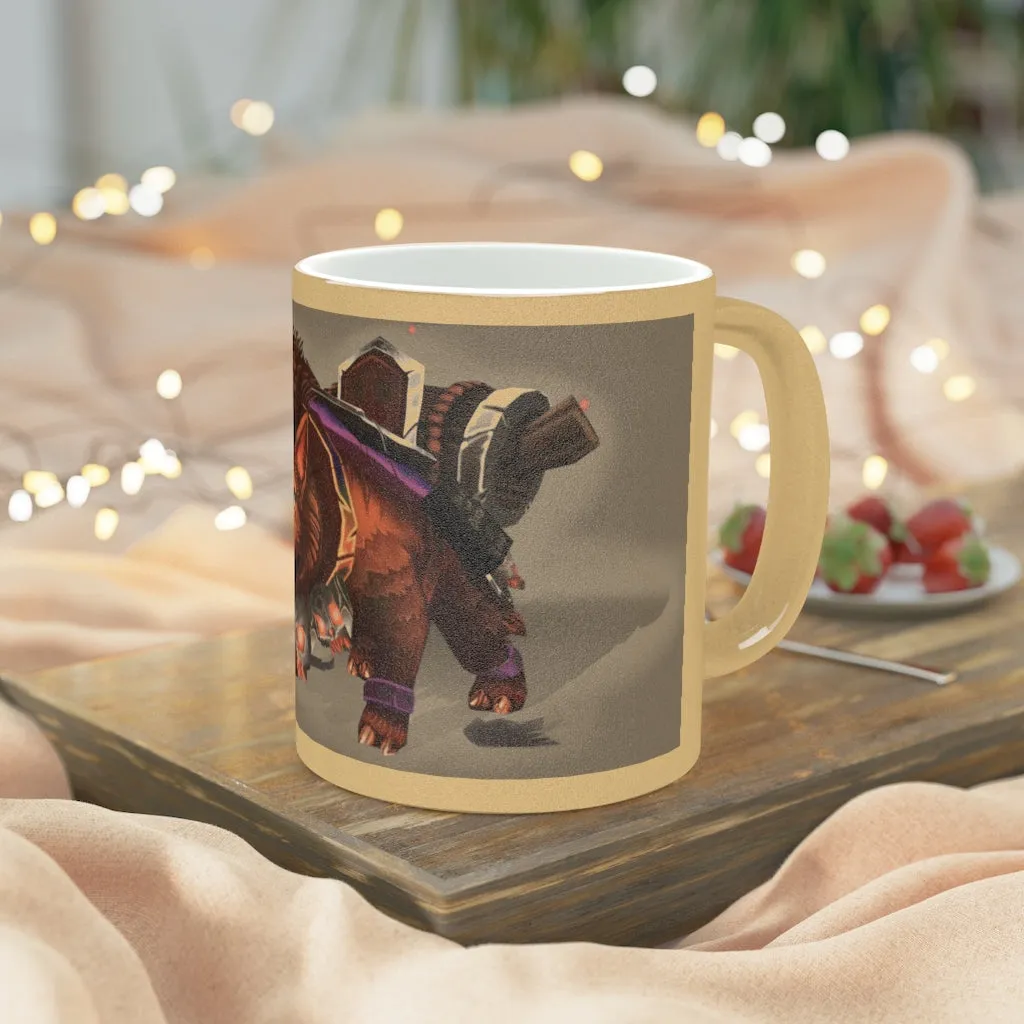 Spam the Death Mount Metallic Mug (Silver / Gold)