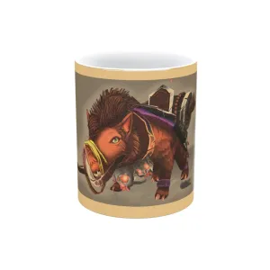 Spam the Death Mount Metallic Mug (Silver / Gold)