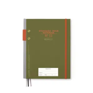 Standard Issue Planner Notebook No. 03 - Army Green   Chili