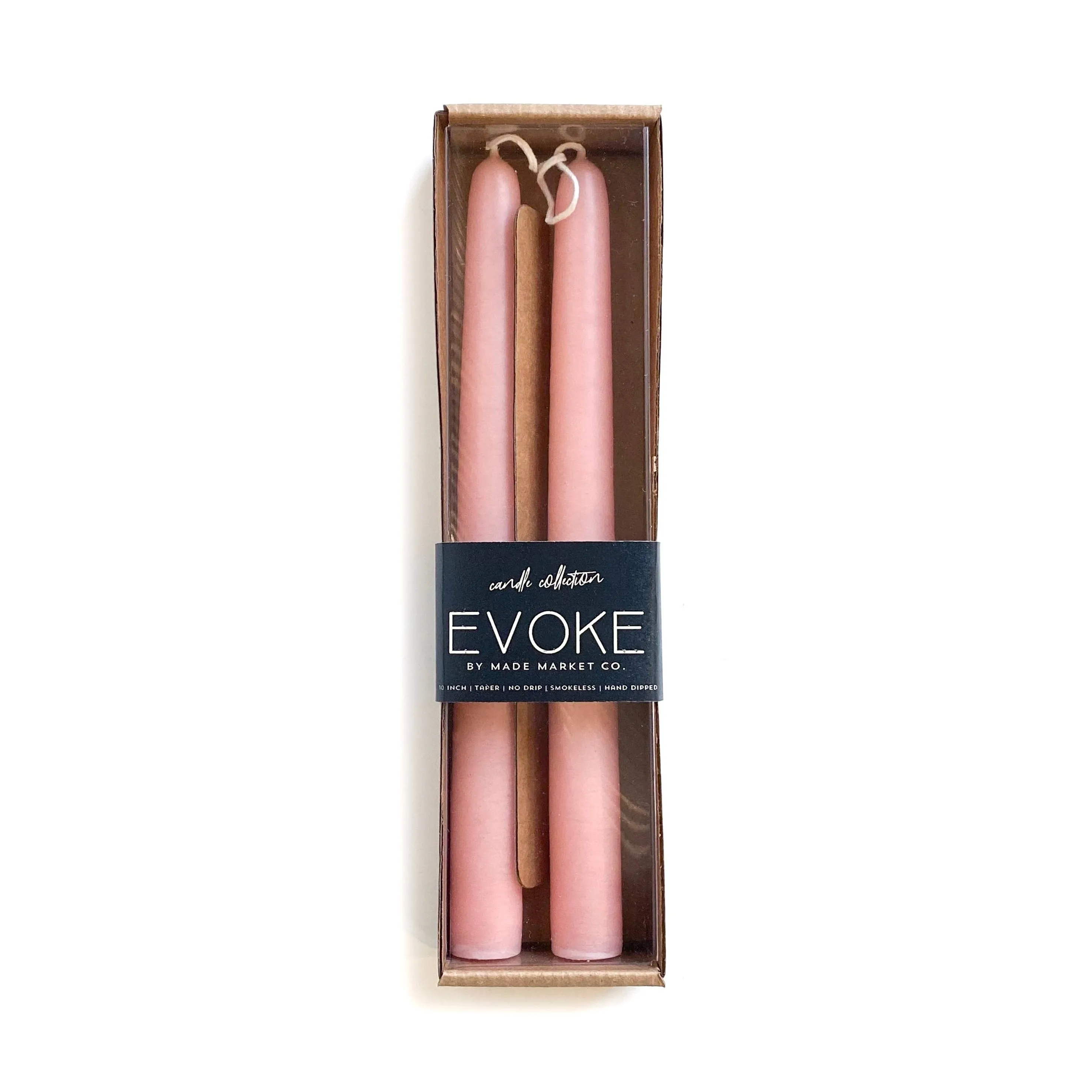 Tapered Candles Set of 2 - 8 inch