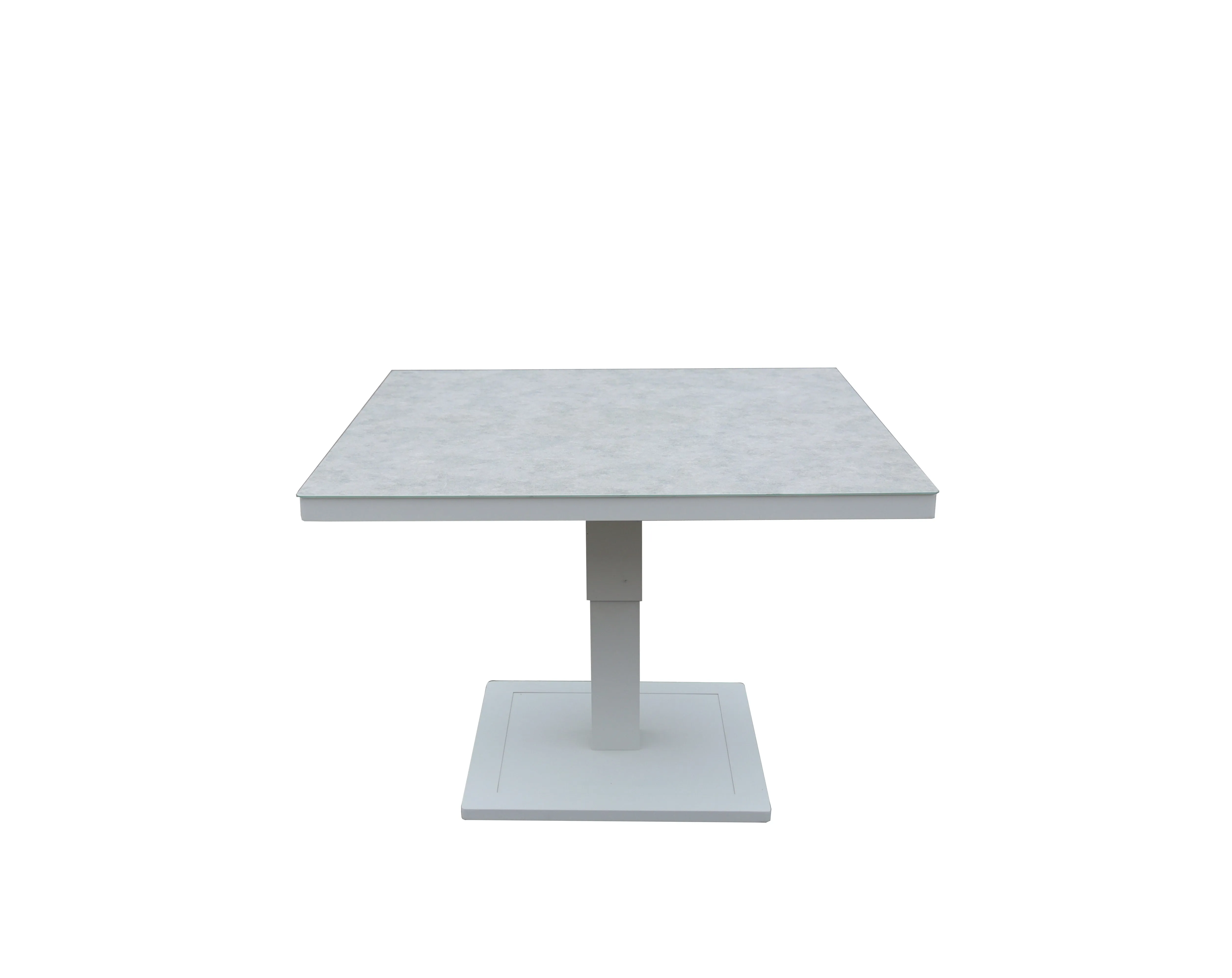 The Almeria Dining Set With Adjustable Table