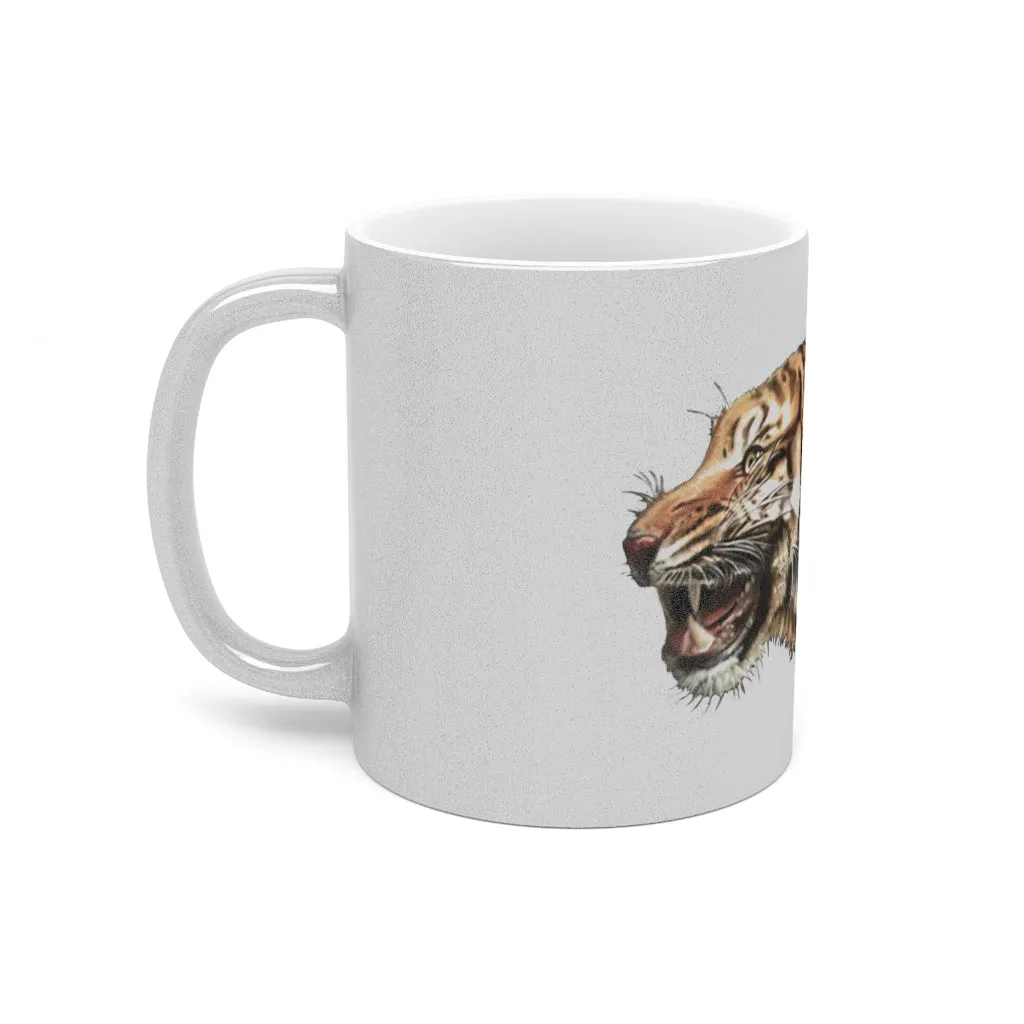 Tiger Metallic Mug (Silver / Gold)
