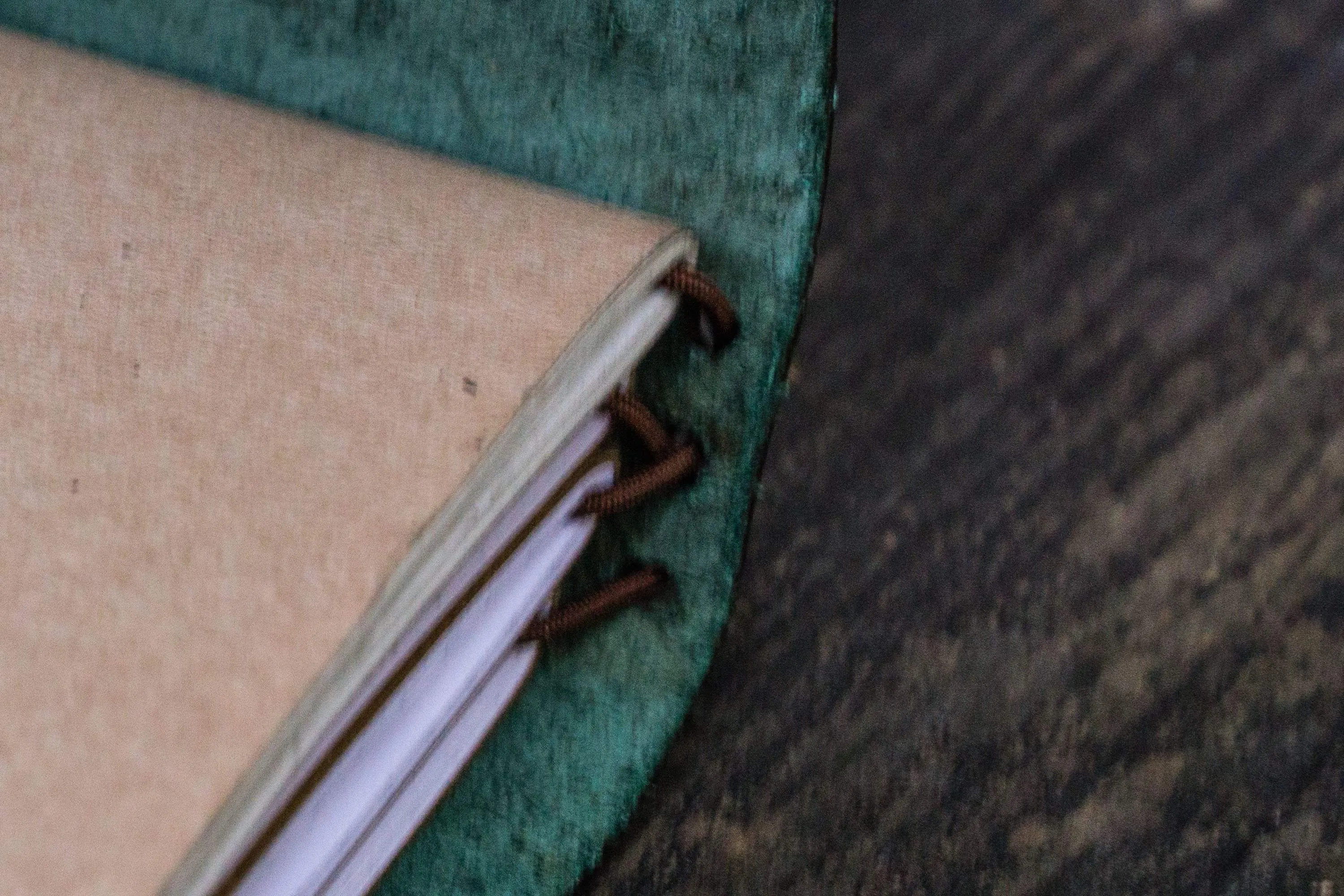 Traveler's Notebook Leather Cover-Crazy Horse Forest Green