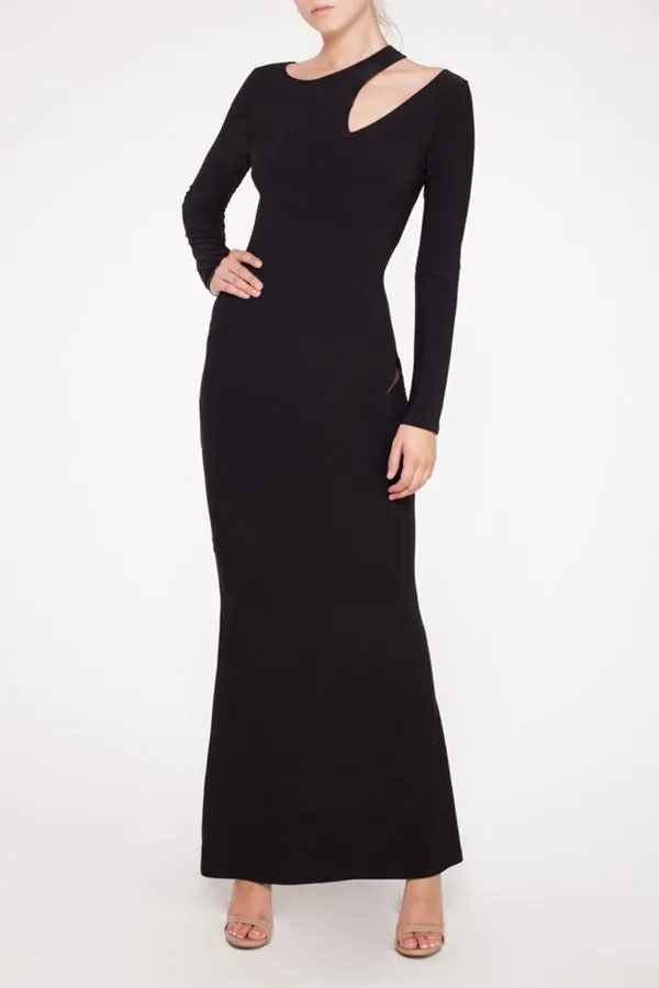 Unique Asymmetrical Maxi Dress
