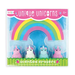 Unique Unicorns Scented Erasers
