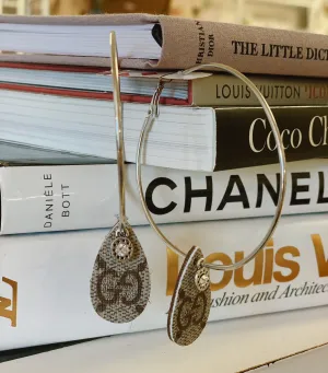 UPCYCLED LARGE HOOPS