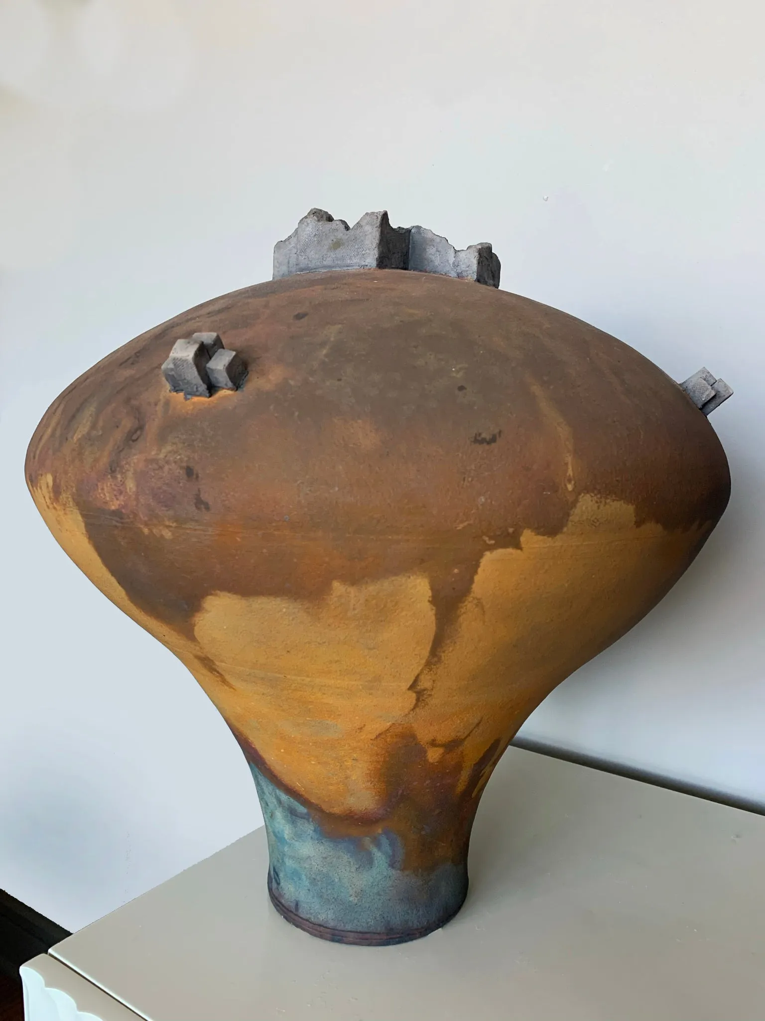 Vintage Japanese Raku Vessel