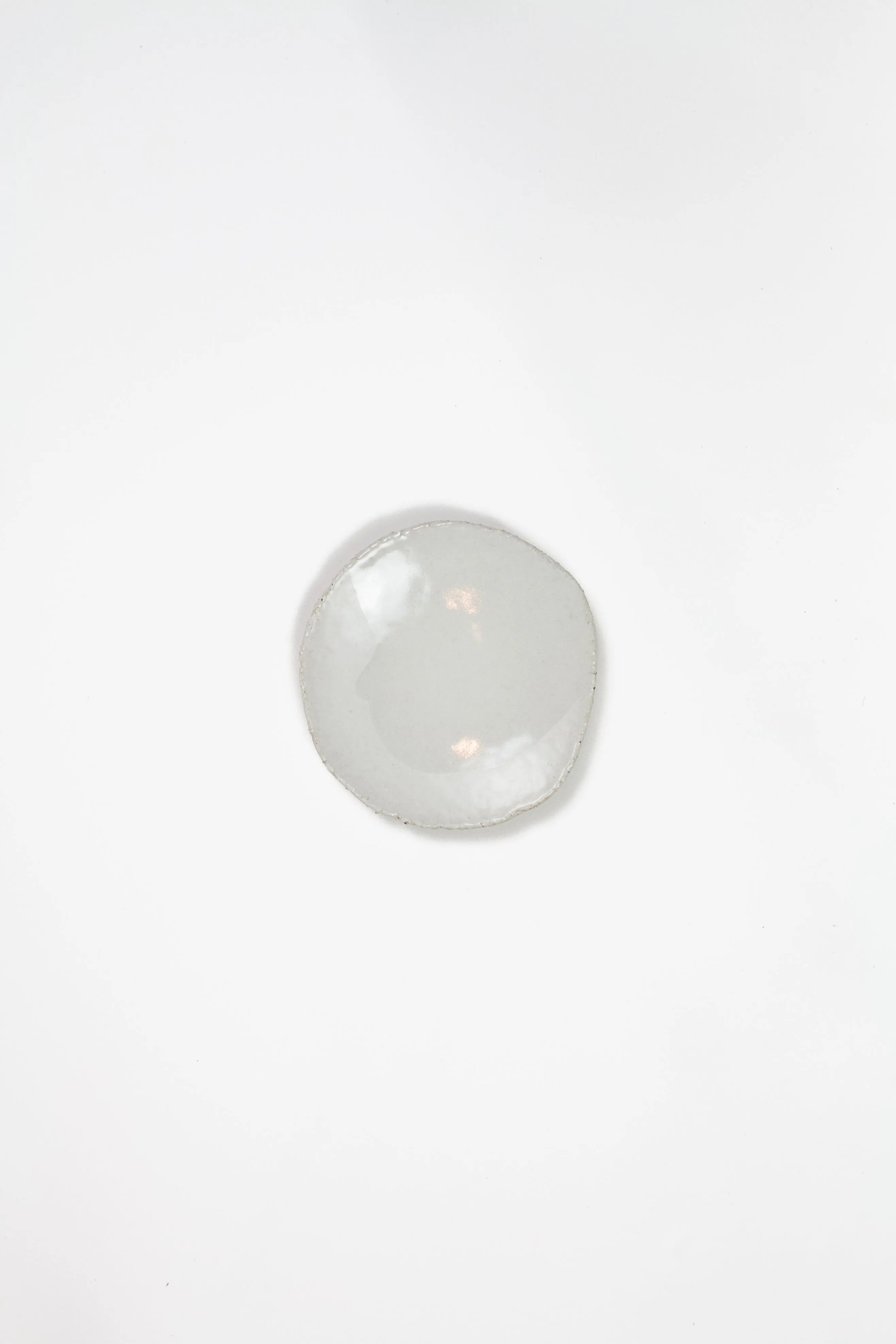 Wabi Dessert Plate in Blanc
