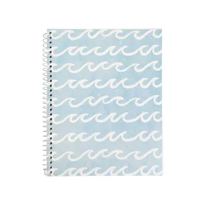 Watercolor Waves Keiki Spiral Notebook