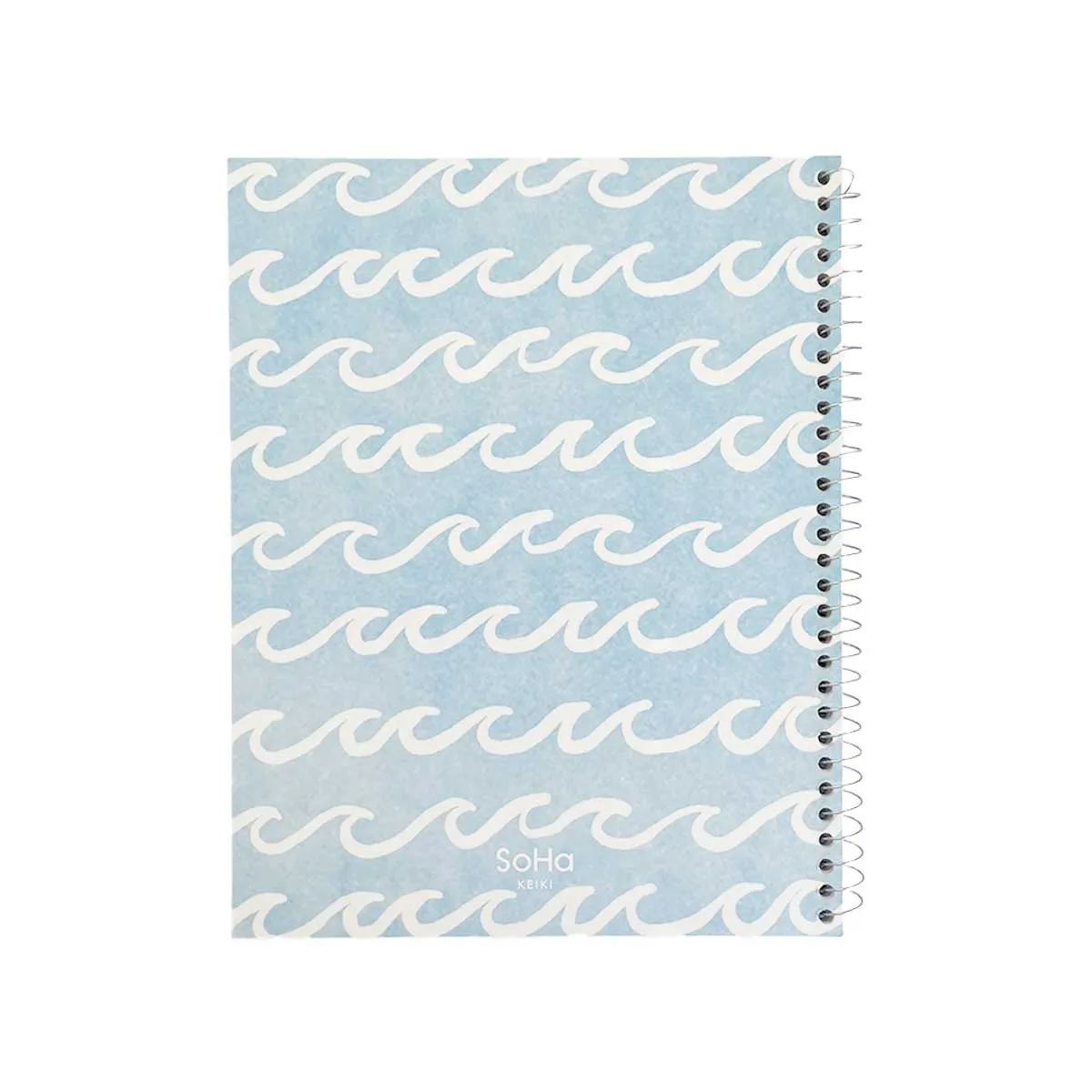 Watercolor Waves Keiki Spiral Notebook