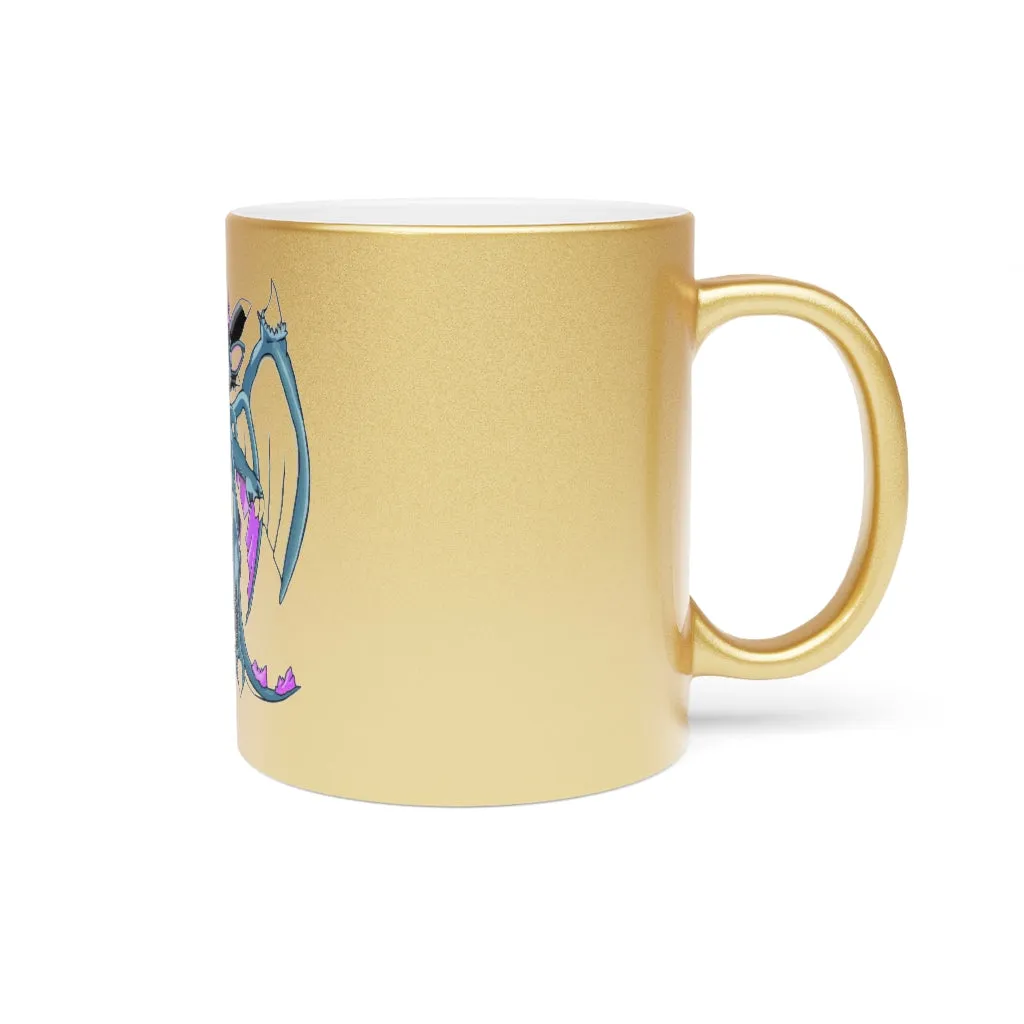 Wolbat Metallic Mug (Silver / Gold)