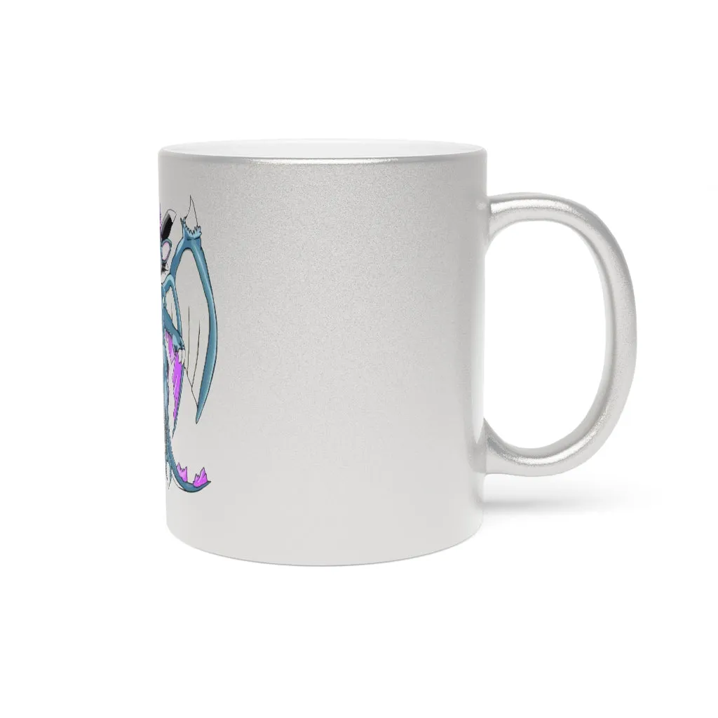 Wolbat Metallic Mug (Silver / Gold)