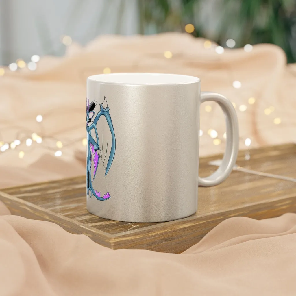 Wolbat Metallic Mug (Silver / Gold)