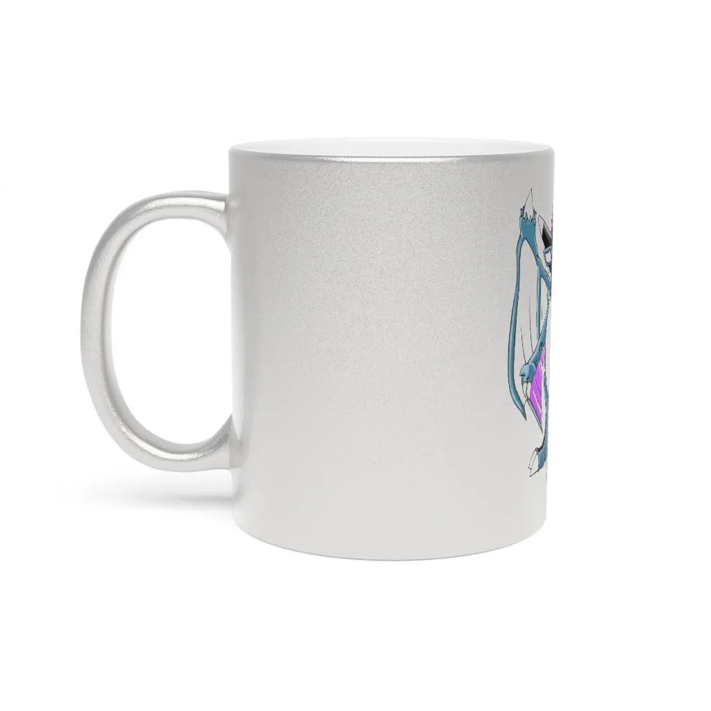 Wolbat Metallic Mug (Silver / Gold)
