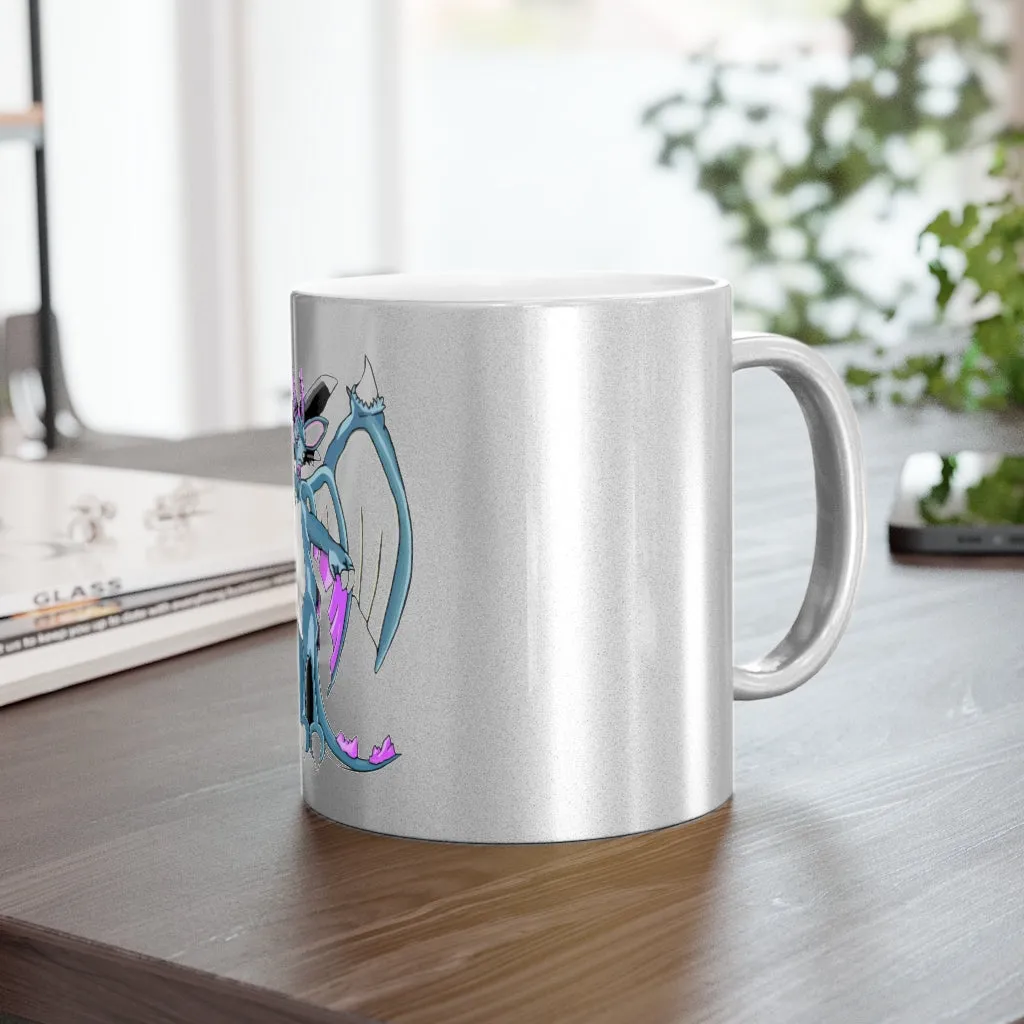 Wolbat Metallic Mug (Silver / Gold)