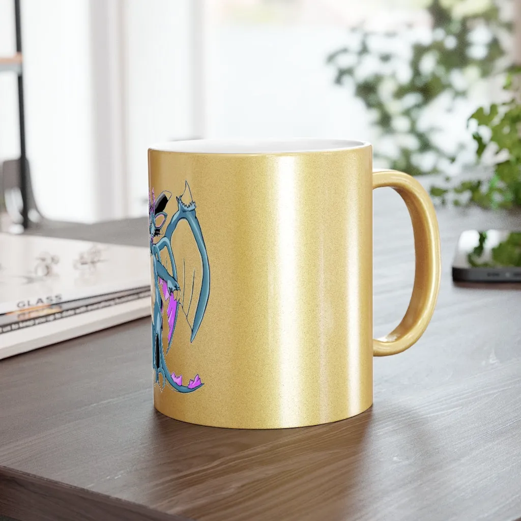Wolbat Metallic Mug (Silver / Gold)