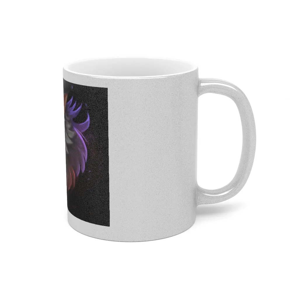 Wolf Metallic Mug (Silver / Gold)