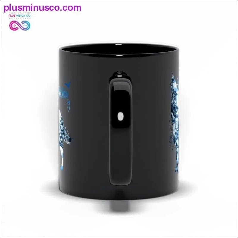 Wolf Moon Black Mugs